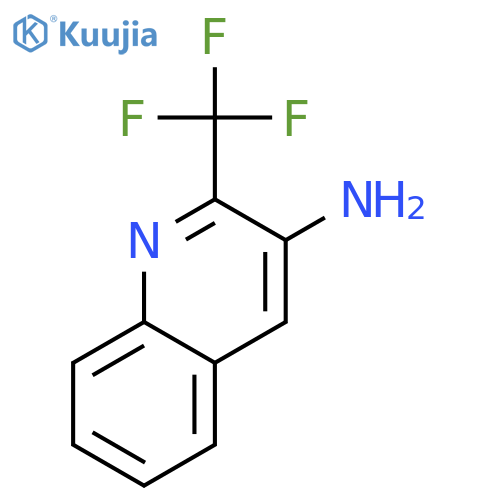 2-(trifluoromethyl)quinolin-3-amine structure