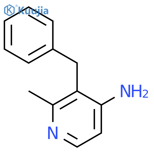 3-Benzyl-2-methylpyridin-4-amine structure