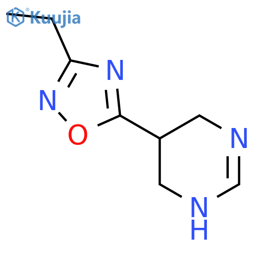 Pyrimidine,5-(3-ethyl-1,2,4-oxadiazol-5-yl)-1,4,5,6-tetrahydro- structure