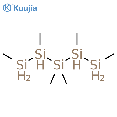 Pentasilane, 1,2,3,3,4,5-hexamethyl- structure