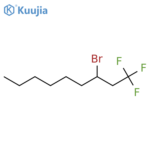 Nonane, 3-bromo-1,1,1-trifluoro- structure