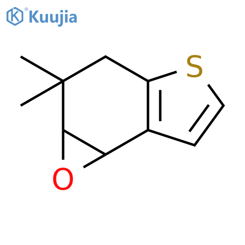 [1]Benzothieno[4,5-b]oxirene, 1a,2,3,6b-tetrahydro-2,2-dimethyl- structure