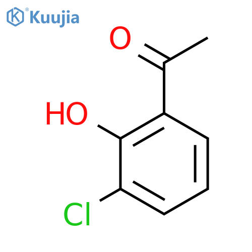 Ethanone, 1-(chlorohydroxyphenyl)- structure