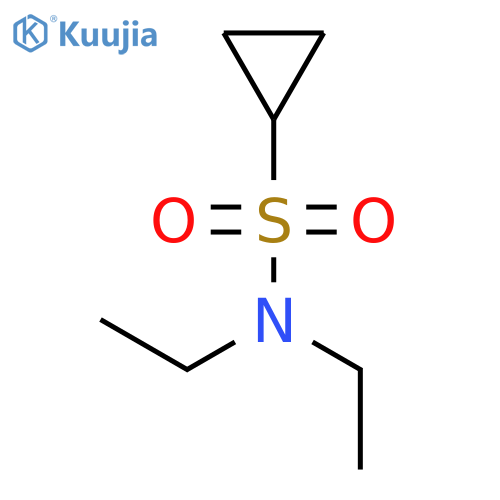 N,N-Diethyl-cyclopropanesulfonamide structure