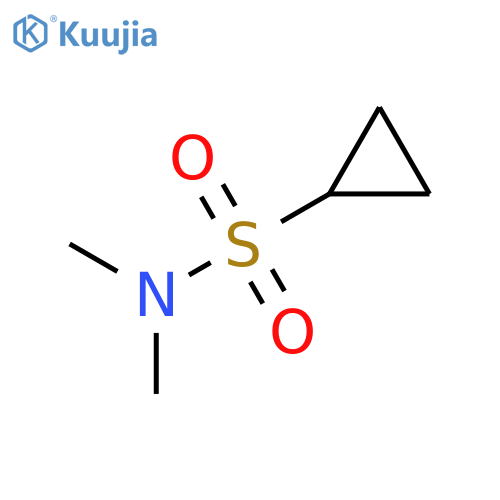 N,N-Dimethyl-cyclopropanesulfonamide structure