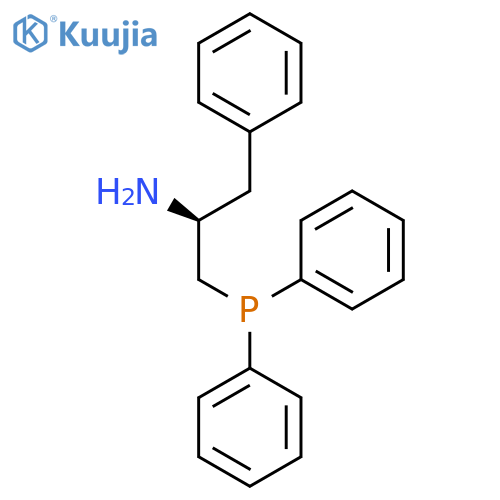 [(2S)-2-Amino-3-phenylpropyl]diphenylphosphine structure