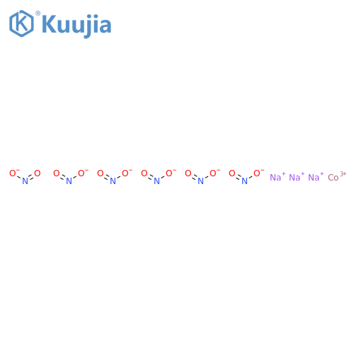 Cobaltate(3-), hexakis(nitrito-O)-, trisodium, (OC-6-11)- structure