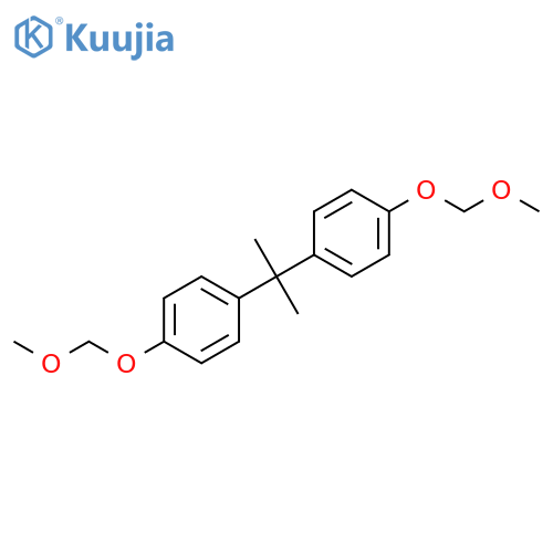 Benzene, 1,1'-(1-methylethylidene)bis[4-(methoxymethoxy)- structure
