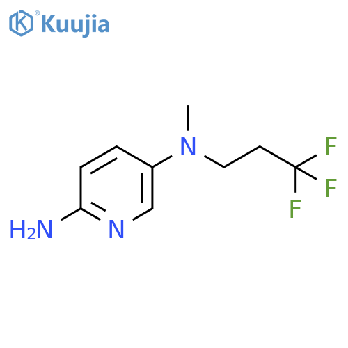 2,5-Pyridinediamine, N5-methyl-N5-(3,3,3-trifluoropropyl)- structure