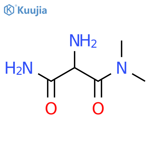 Propanediamide, 2-amino-N,N-dimethyl- structure
