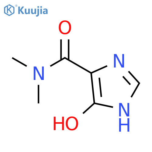 1H-Imidazole-4-carboxamide,5-hydroxy-N,N-dimethyl- structure