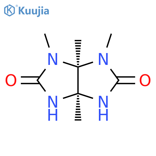 3,4,7,8-Tetramethylglycouril structure