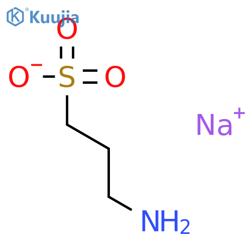 1-Propanesulfonic acid,3-amino-, sodium salt (1:1) structure