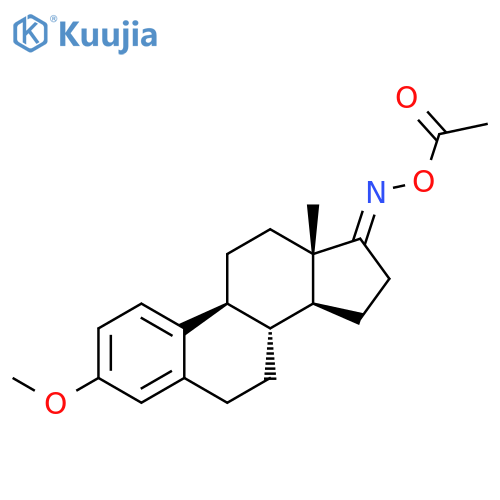 Estra-1,3,5(10)-trien-17-one, 3-methoxy-, O-acetyloxime structure