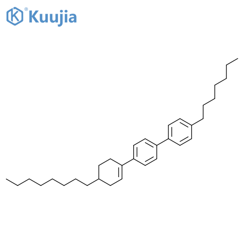 1,1'-Biphenyl, 4-heptyl-4'-(4-octyl-1-cyclohexen-1-yl)- structure