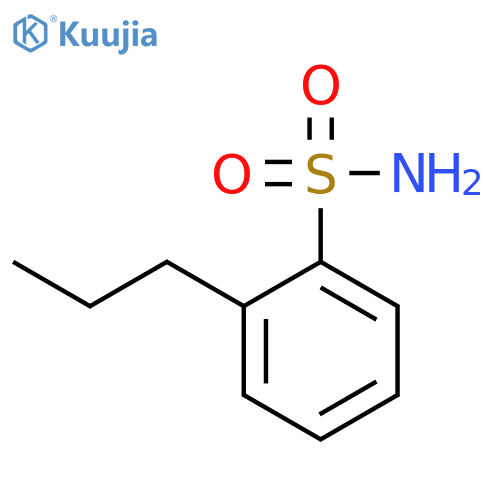 2-propylbenzene-1-sulfonamide structure