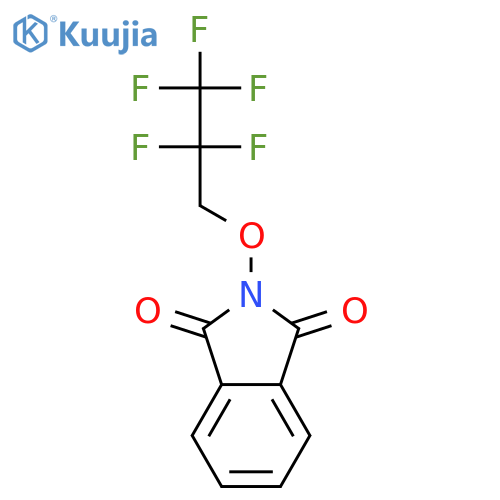 1H-Isoindole-1,3(2H)-dione, 2-(2,2,3,3,3-pentafluoropropoxy)- structure
