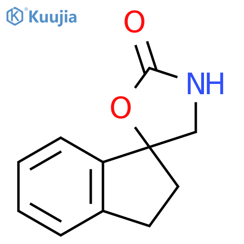 2,3-dihydrospiro[indene-1,5'-oxazolidin]-2'-one structure