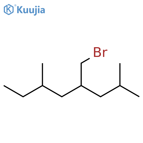 Octane, 4-(bromomethyl)-2,6-dimethyl- structure