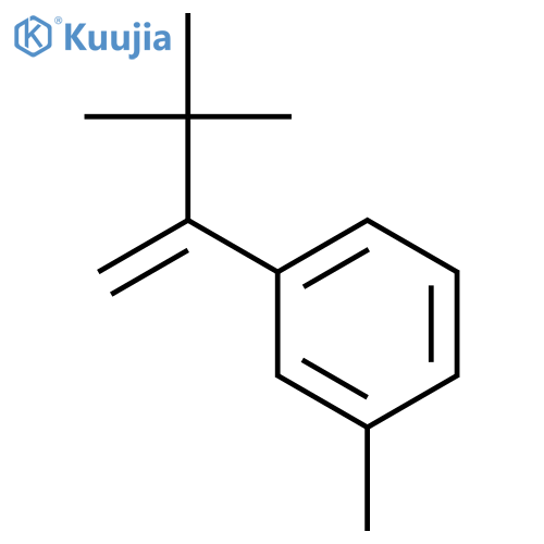 Benzene,1-(2,2-dimethyl-1-methylenepropyl)-3-methyl- structure