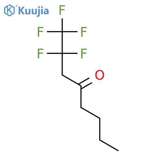 4-Octanone, 1,1,1,2,2-pentafluoro- structure