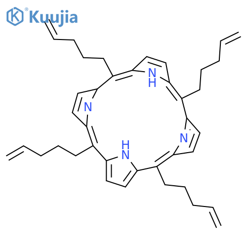 21H,23H-Porphine, 5,10,15,20-tetra-4-pentenyl- structure