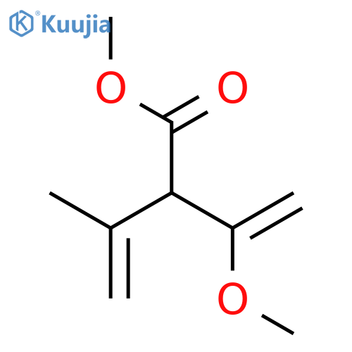 3-BUTENOIC ACID, 2-(1-METHOXYETHENYL)-3-METHYL-, METHYL ESTER structure