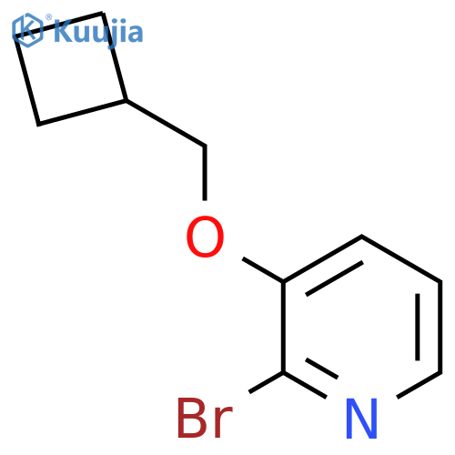 2-Bromo-3-(cyclobutylmethoxy)pyridine structure