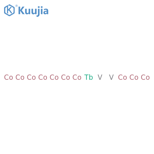 Cobalt, compd. with terbium and vanadium (10:1:2) structure