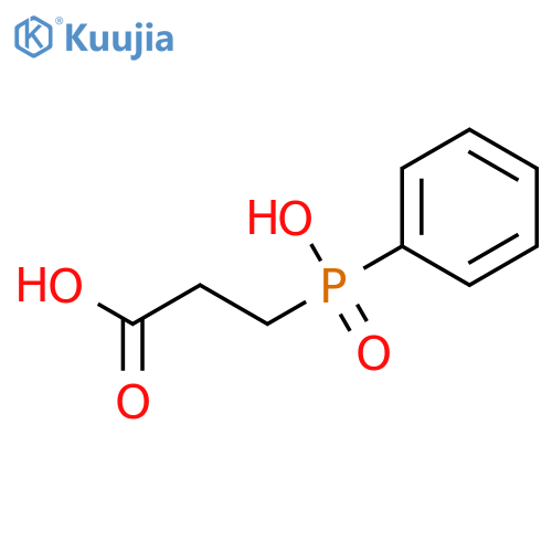 3-(Hydroxy(phenyl)phosphoryl)propanoic acid structure