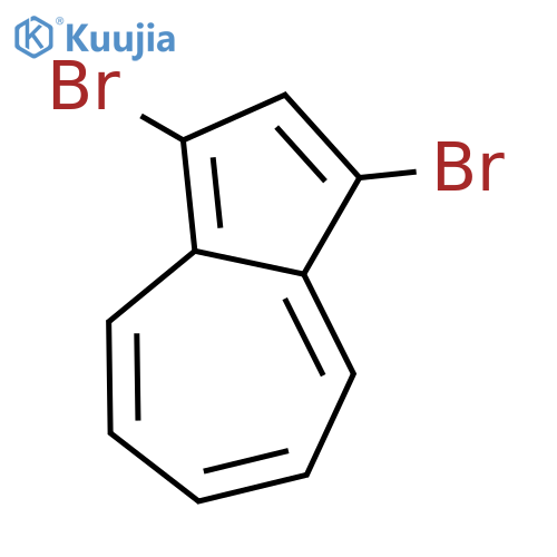 1,3-Dibromoazulene structure