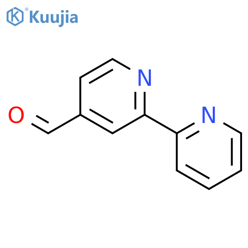 2,2'-bipyridine-4-carbaldehyde structure