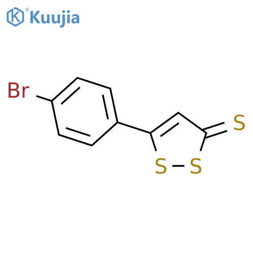 3H-1,2-Dithiole-3-thione,5-(4-bromophenyl)- structure