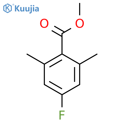 Methyl 4-fluoro-2,6-dimethylbenzoate structure