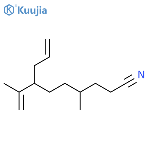 9-Decenenitrile, 4-methyl-7-(1-methylethenyl)- structure
