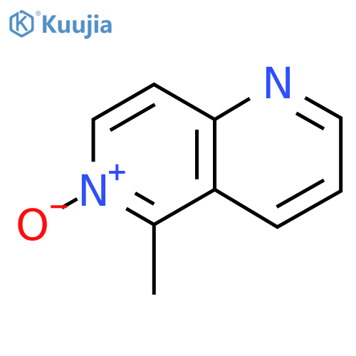 1,6-Naphthyridine, 5-methyl-, 6-oxide structure