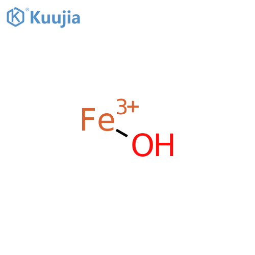 Iron(3+), hydroxy- structure