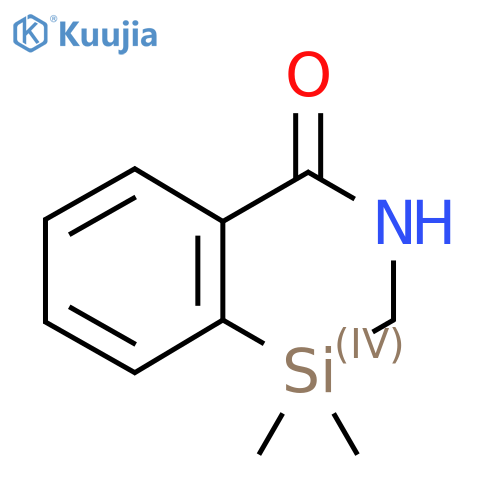 1,1-Dimethyl-2,3-dihydro-3,1-benzazasilin-4-one structure
