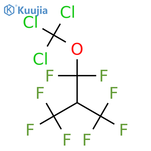 Propane, 2-[difluoro(trichloromethoxy)methyl]-1,1,1,3,3,3-hexafluoro- structure