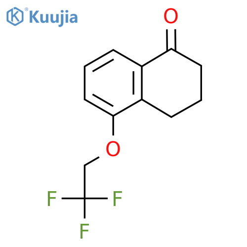 5-(2,2,2-Trifluoroethoxy)-3,4-dihydronaphthalen-1(2H)-one structure