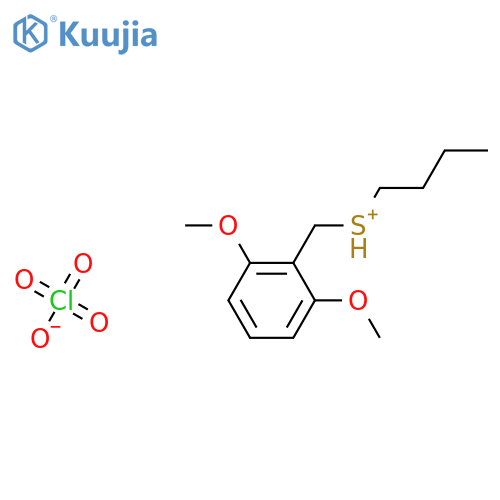Sulfonium, butyl(2,6-dimethoxyphenyl)methyl-, perchlorate structure