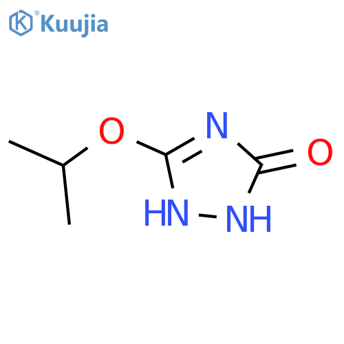 3H-1,2,4-Triazol-3-one, 1,2-dihydro-5-(1-methylethoxy)- structure