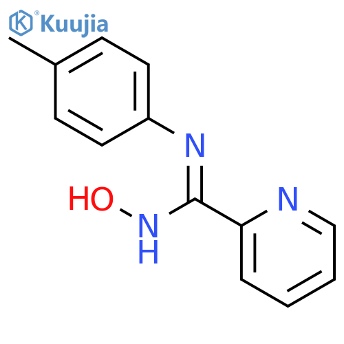 2-Pyridinecarboximidamide, N-hydroxy-N'-(4-methylphenyl)- structure
