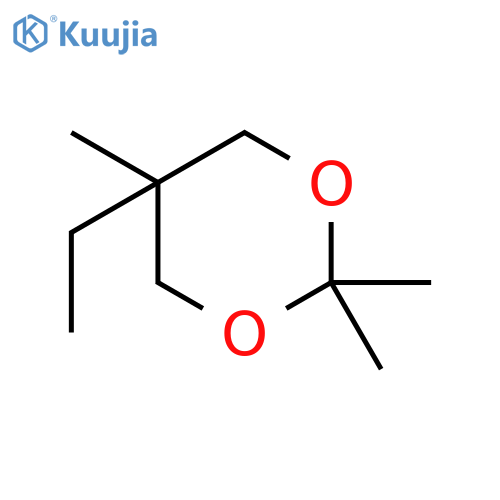 1,3-Dioxane, 5-ethyl-2,2,5-trimethyl- structure