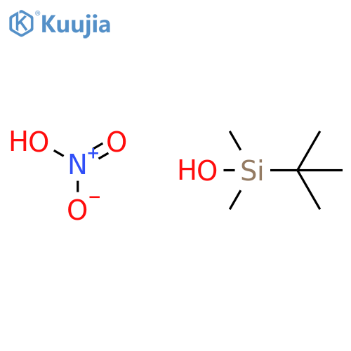 Silanol, (1,1-dimethylethyl)dimethyl-, nitrate structure