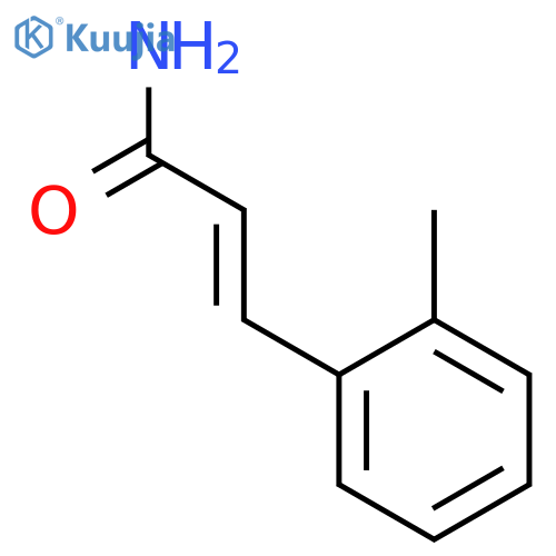 2-Propenamide,3-(2-methylphenyl)-, (2E)- structure