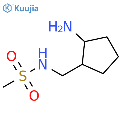 N-(2-aminocyclopentyl)methylmethanesulfonamide structure