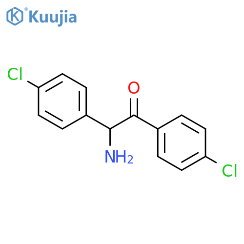 ETHANONE, 2-AMINO-1,2-BIS(4-CHLOROPHENYL)- structure