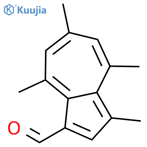1-Azulenecarboxaldehyde, 3,4,6,8-tetramethyl- structure