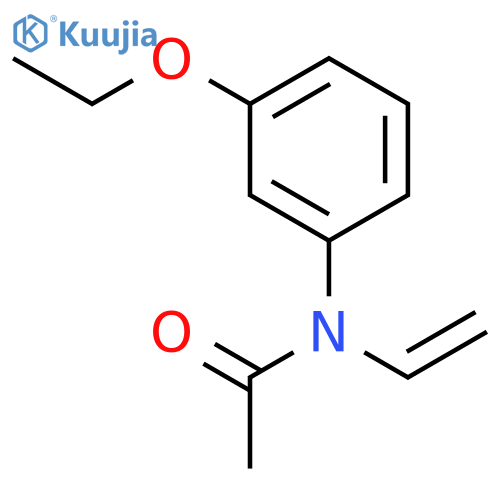 Acetamide,N-ethenyl-N-(3-ethoxyphenyl)- structure